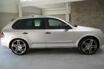 Porsche Cayenne Turbo Zilver lichte vracht, Auto's, Automaat, Leder, Grijs, Particulier