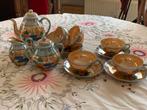 Exclusief heel fijn Japans servies 6 delig puntgaaf 6 tassen, Antiek en Kunst, Antiek | Servies compleet, Ophalen of Verzenden