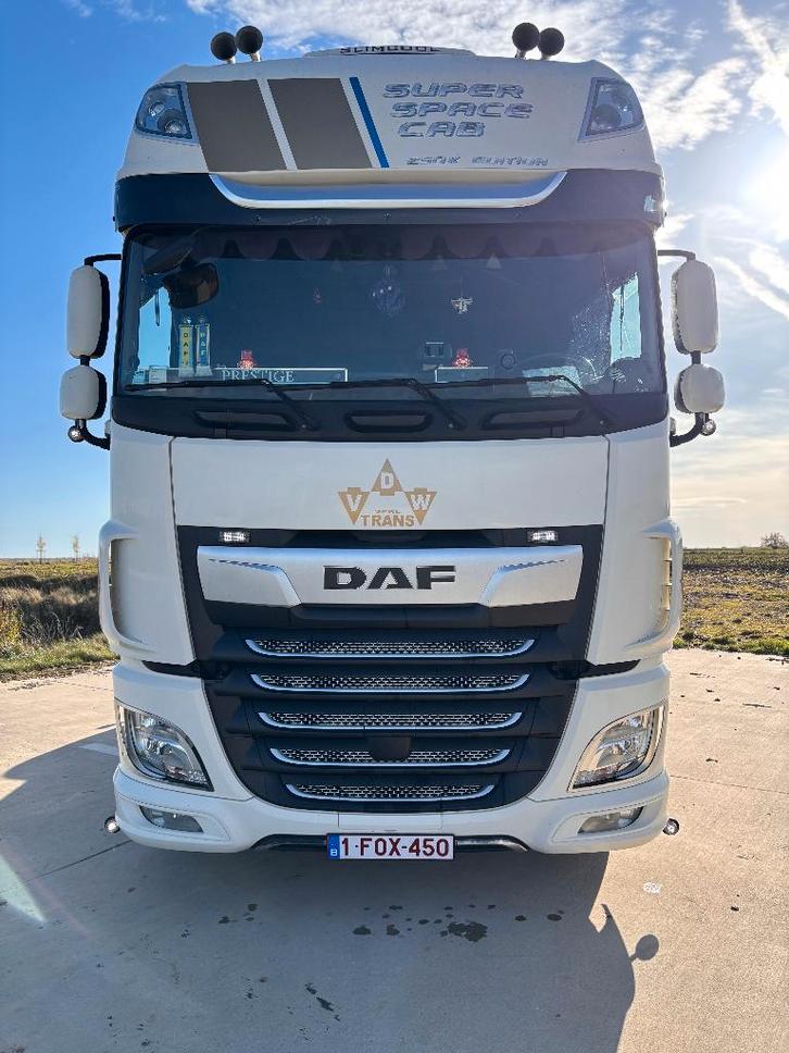camion DAF XF480 FT SPACE CAB (série spéciale), Autos, Camions, Entreprise, ABS, Régulateur de distance, Airbags, Air conditionné