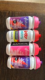 4 bidons wielerploegen, Sport en Fitness, Wielrennen, Verzenden, Nieuw, Overige typen