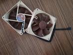 Noctua fans 2stuks, Computers en Software, Computerkoelers, Ophalen of Verzenden, Zo goed als nieuw, Luchtkoeling