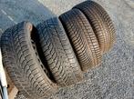 4 bons pneus hiver 205/55-16, jantes VW, Autos : Pièces & Accessoires, Pneus et Jantes, Pneus hiver, 16 pouces, 205 mm