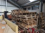 21 epal paletten, andere paletten en houtafval allemaal mee, Ophalen