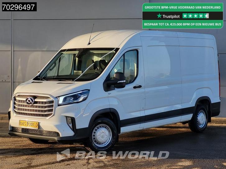 Maxus Deliver 9 L3H2 Airco Cruise Camera Parkeersensoren 10-, Auto's, Bestelwagens en Lichte vracht, Bedrijf, Te koop, Achteruitrijcamera