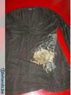 [2341] pull mexx XS string resserrable, Vêtements | Femmes, Mexx, Enlèvement ou Envoi, Brun, Taille 34 (XS) ou plus petite