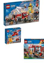 Lego brandweer collectie 3 dozen, Ophalen of Verzenden, Nieuw, Complete set, Lego