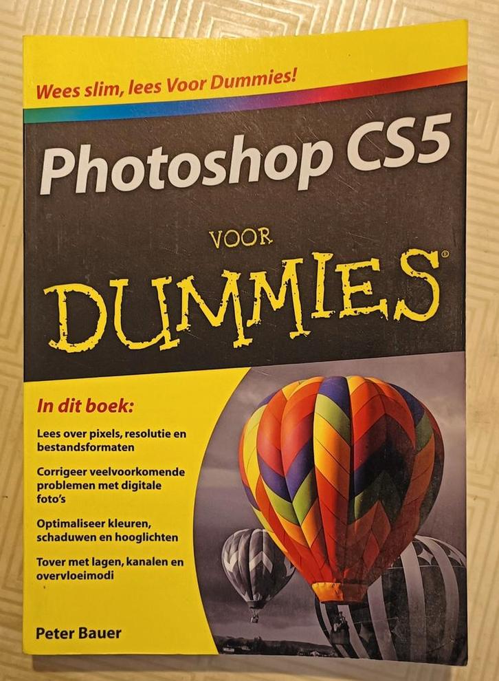Photoshop CS5 voor Dummies, Boeken, Informatica en Computer, Nieuw, Software, Ophalen of Verzenden