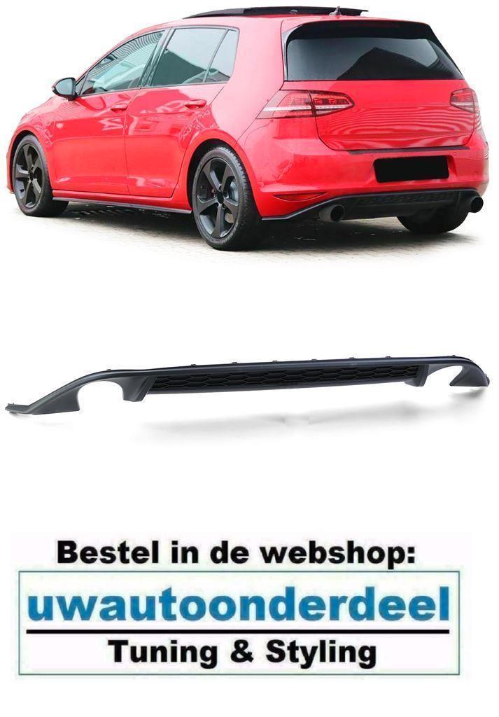 Sport Diffuser Glans Zwart Styling Geschitk Voor VW Golf 7 G, Autos : Divers, Tuning & Styling, Envoi