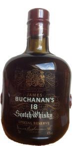 Buchanan's whisky 18y, Comme neuf, Pleine, Autres types, Enlèvement