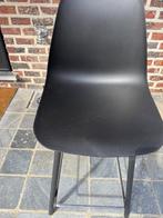hoge stoel, Huis en Inrichting, Stoelen, Ophalen, Kunststof, Zwart, Zo goed als nieuw