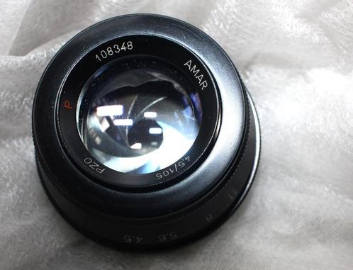 105 mm 4,5 M42 AMAR-lens, Audio, Tv en Foto, Fotocamera's Analoog, Zo goed als nieuw, Spiegelreflex, Overige Merken, Ophalen of Verzenden