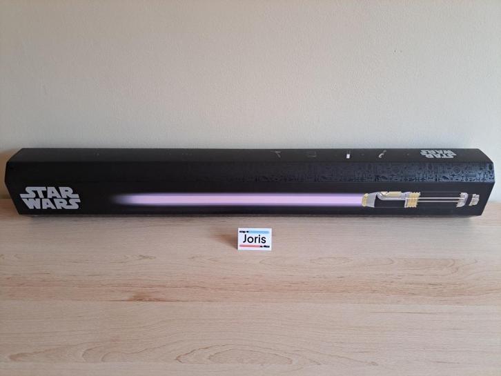 Mace Windu - Disney Legacy lightsaber, Verzamelen, Star Wars, Zo goed als nieuw, Replica, Ophalen of Verzenden