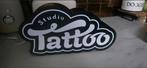 Mooie lichtreclame met 'Tattoo' opschrift., Verzamelen, Ophalen of Verzenden, Nieuw, Lichtbak of (neon) lamp