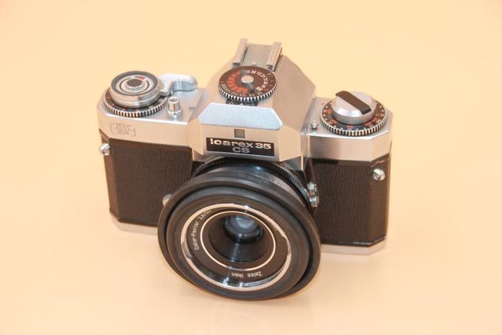 ZEISS IKON ICAREX 35CS + COLOR PANTAR 50/2.8, Audio, Tv en Foto, Fotocamera's Analoog, Gebruikt, Spiegelreflex, Ophalen of Verzenden