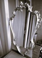 Miroir Louis XV Art Nouveau Argent Rose H 95 cm😍💑⚡😎👌, Antiquités & Art, Enlèvement ou Envoi, Autres formes, 50 à 100 cm, Moins de 100 cm