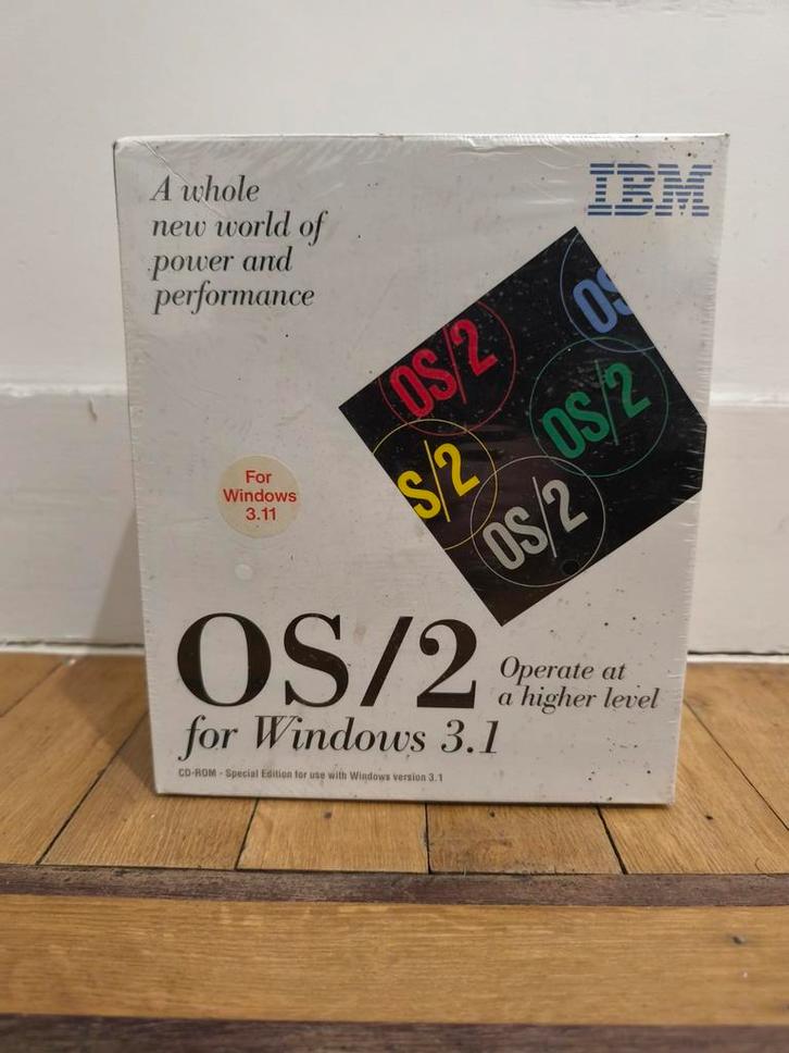 IBM OS/2 for Windows 3.1 – Version 2.1 CD-ROM – Neuf scellé, Informatique & Logiciels, Systèmes d'exploitation, Neuf, Windows