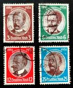 Deutsches Reich: Deutsche Entdecker 1934, Postzegels en Munten, Ophalen of Verzenden, Overige periodes, Gestempeld