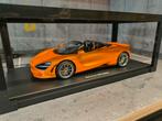 McLaren 750s Spyder 1/18 GT spirit, Ophalen of Verzenden, Zo goed als nieuw