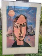 Gesigneerde litho A. Carpentier, Ophalen