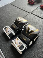 MMA-handschoen maat 7 OZ - zwart/geel (nieuw), Nieuw