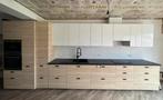 IKEA KEUKEN + 5 ELECTRO + GEDEMONTEERD, Ophalen, Zo goed als nieuw, Wit, Hout
