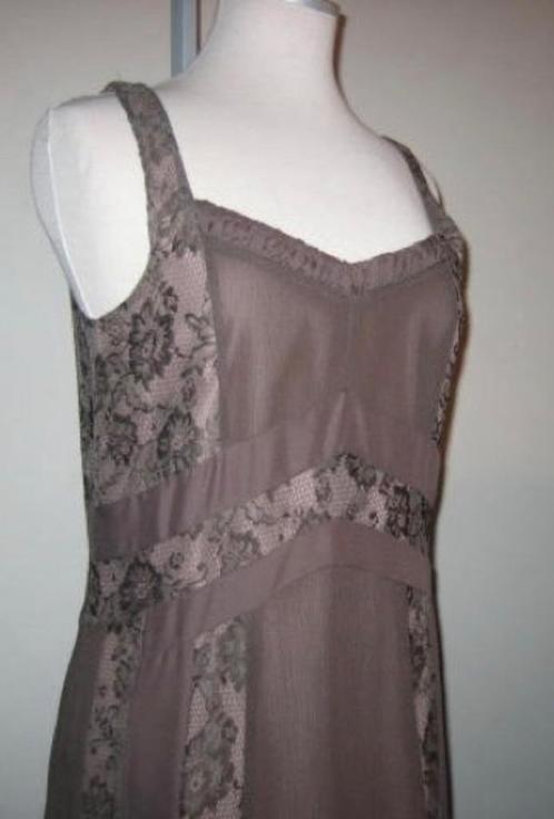 Lange jurk met kant "Jensen " m 38/ Nieuw, Kleding | Dames, Jurken, Nieuw, Ophalen of Verzenden