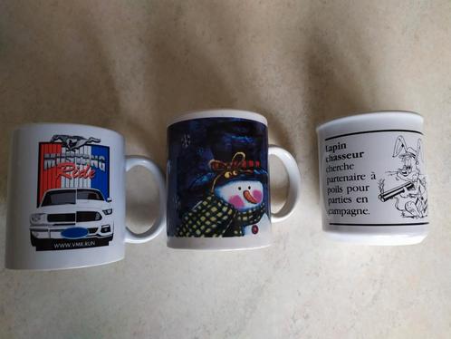 Grandes tasses mugs avec différents motifs, Maison & Meubles, Cuisine | Vaisselle, Neuf, Tasse(s) et/ou soucoupe(s), Céramique