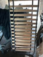 2 sommiers a lattes metalique complet pour lit 140, Ophalen, Gebruikt, 70 cm of minder, Tweepersoons