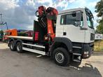 MAN TGA 33.350 6x6 PRITSCHE + (27.5m) KRAN PALFINGER PK36002, Auto's, Vrachtwagens, 360 pk, Overige kleuren, MAN, Bedrijf