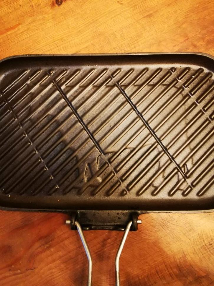 Le creuset grillpan, Huis en Inrichting, Keuken | Potten en Pannen, Ophalen of Verzenden