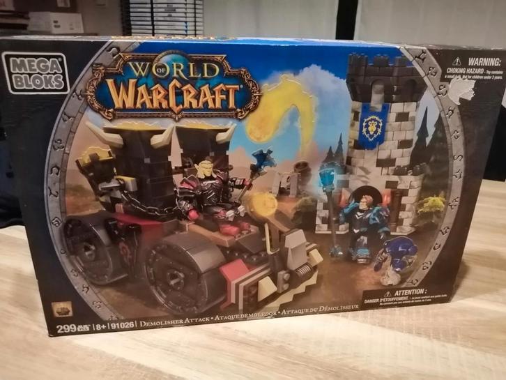 World of Warcraft Demolisher Mega Bloks, Verzamelen, Speelgoed, Zo goed als nieuw, Ophalen of Verzenden