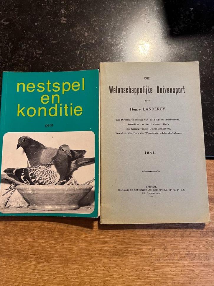 2 boeken duivensport: De wetenschappelijke Duivensport - Lan, Boeken, Sportboeken, Gelezen, Overige sporten, Ophalen of Verzenden