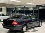 Mercedes-Benz C220 CDI 09/2000 86.000 km Airco, Auto's, Mercedes-Benz, 4 deurs, Stof, Zwart, Blauw