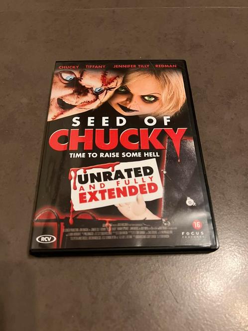 DVD Seed of Chucky non classé et entièrement étendu, CD & DVD, DVD | Horreur, Comme neuf, Enlèvement ou Envoi