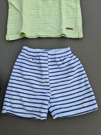 wit met blauwe strepen korte broek, CA, 110, Kinderen en Baby's, Kinderkleding | Maat 110, Ophalen of Verzenden, Zo goed als nieuw
