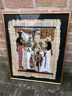 Egyptische tekeningen op papyrus, Antiek en Kunst, Kunst | Tekeningen en Fotografie, Ophalen