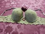 (74)- soutien gorge femme t.95D vert pistache, Kleding | Dames, Ophalen of Verzenden, Groen, BH