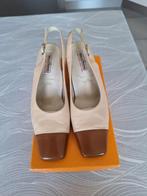 Bruin-beige dames schoenen Valleverde made in Italy maat 39, Ophalen of Verzenden, Zo goed als nieuw, Bruin
