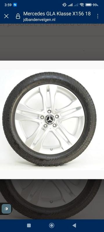 Originele Mercedes R18 wiel+bandenset beschikbaar voor biedingen
