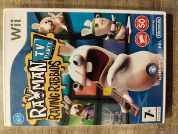 Wii game. Raving rabbids beschikbaar voor biedingen