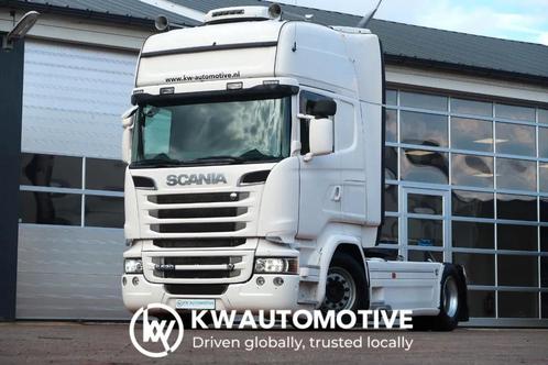 Scania R520 V8 RETARDER/ DIFF LOCK/ PARK AIRCO/ 2X TANK, Auto's, Vrachtwagens, Bedrijf, Te koop, Airconditioning, Centrale vergrendeling