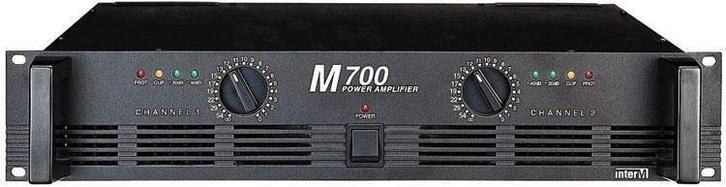 audio versterker INTER M   M700, TV, Hi-fi & Vidéo, Amplificateurs & Ampli-syntoniseurs, Comme neuf, Stéréo, 120 watts ou plus