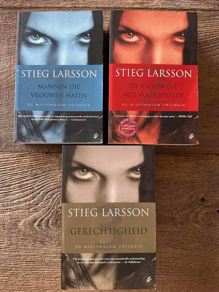 Stieg Larsson - Millennium trilogie, Livres, Thrillers, Utilisé, Enlèvement ou Envoi