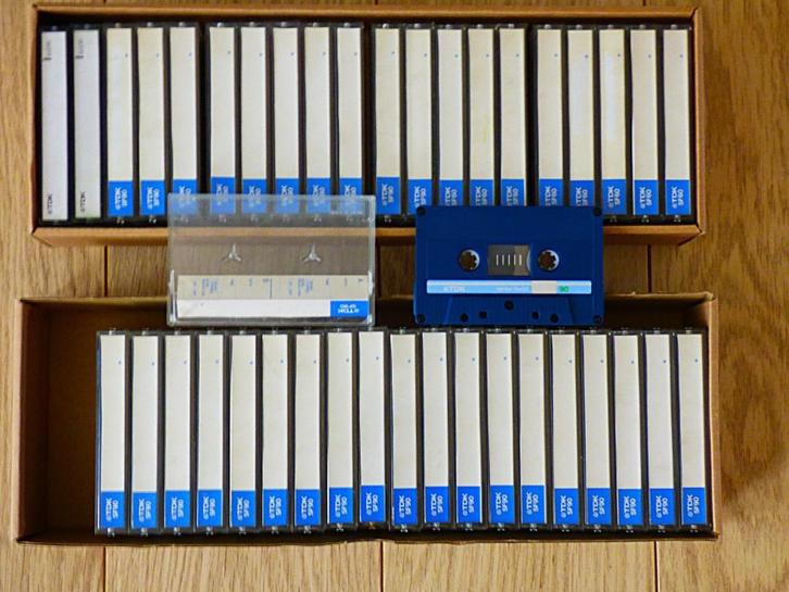 TDK cassettes type II 30xSF90...8xSF60...2xSAX90, Cd's en Dvd's, Cassettebandjes, Gebruikt, 26 bandjes of meer, Ophalen of Verzenden