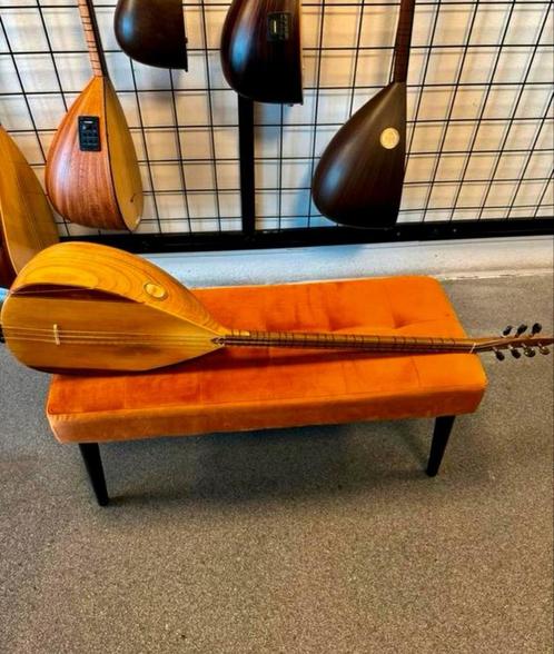 saz oyma kestane uzun sap 1975 yapımı, Muziek en Instrumenten, Instrumenten | Toebehoren, Ophalen of Verzenden