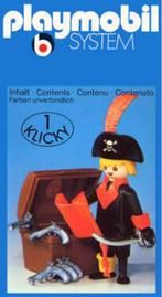Playmobil 3385; Piraten kapitein (19978-1980), Ophalen of Verzenden, Gebruikt