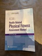 ACSM’ physical fitness assesment manuel, 5e editie, Boeken, Ophalen of Verzenden, Zo goed als nieuw