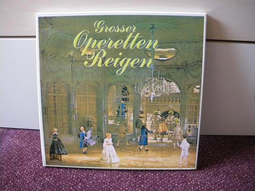 Operetta BOX - Grosser Operettenreigen (1973) (4 LP), CD & DVD, Vinyles | Classique, Comme neuf, Classicisme, Opéra ou Opérette