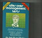 Alles over management tests J.R. van Minden 296 blz, Boeken, Ophalen of Verzenden, Zo goed als nieuw, Management