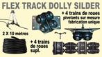 DOLLY FLEX TRACKS + TRAINS de ROUES, Ophalen of Verzenden, Zo goed als nieuw